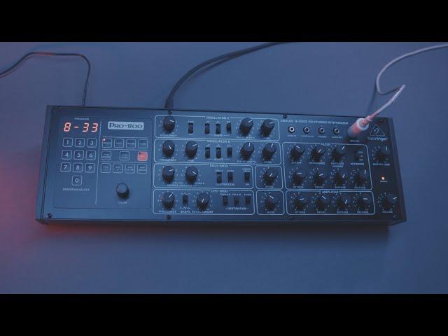 Behringer Pro 800 - Sound Demo (No Talking)