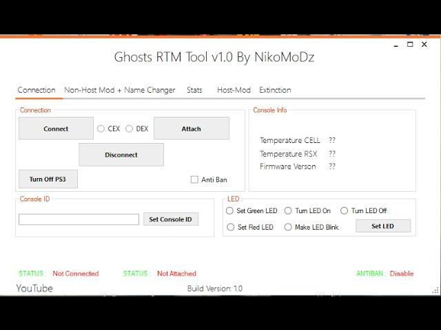 [1.16] Call Of Duty Ghosts  RTM Tool v1.0 | By NikoMoDz