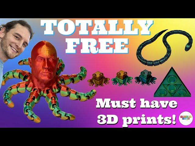 Best TOTALLY FREE 3D Prints for 2024 - Thingiverse - Tinkercad