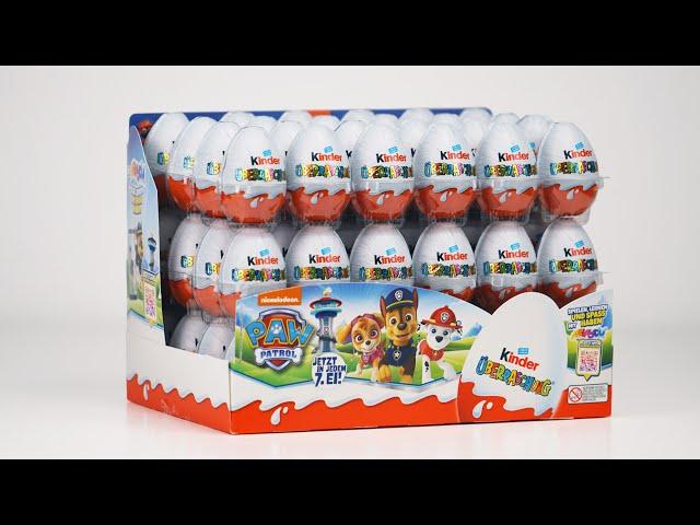 Kinder Surprise Eggs "Applaydu" Big unboxing 72 eggs! - Paw Patrol 2024