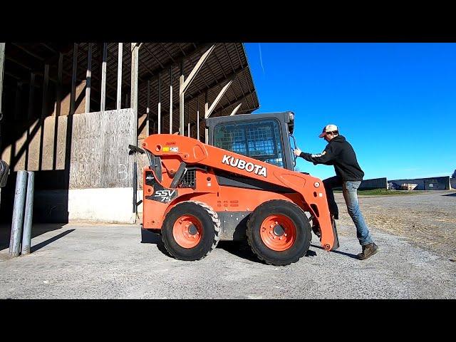 Dairyman's Review of Kubota SSV75 Skid Loader