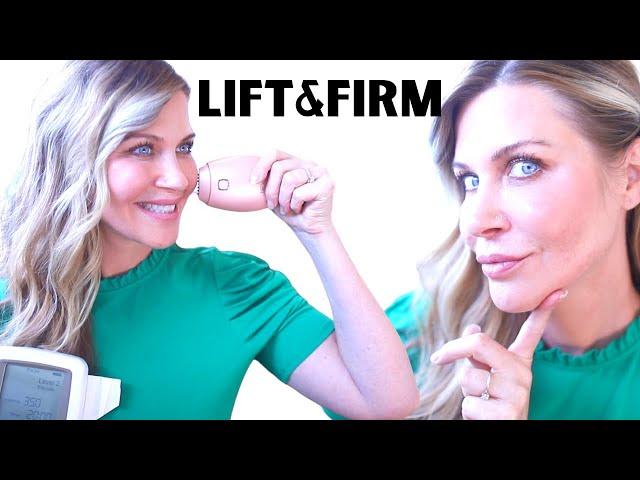 Sagging Jawline? Build collagen and lift AT HOME using radio frequency and microcurrent | Penn Smith