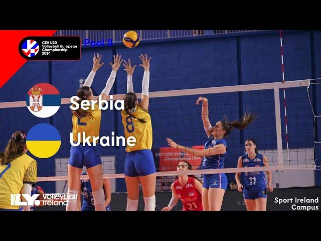 Full Match | Serbia vs Ukraine - CEV U20 Volleyball European Championship 2024 | Women