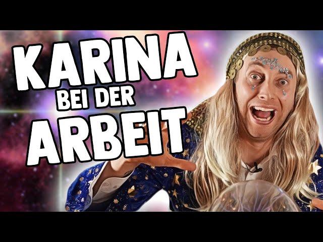 Karina bei der Arbeit - Hellseherin🪐 | Freshtorge