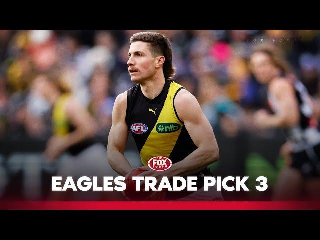 "Eagles fans aren't pleased!" - Blues score pick 3 as Eagles pass-up potential for Baker I Fox Footy