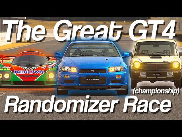 The Great 5-player Randomizer Race of Gran Turismo 4