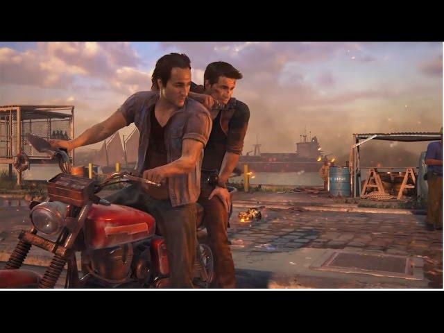 Uncharted 4 Оторваться от погони, перебить преследователей