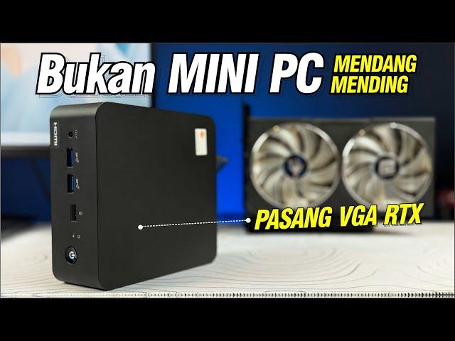 MINI PC bisa libas 4K GAMING | EDITING BERAT | AI MULTITASKSING asal pake ini..