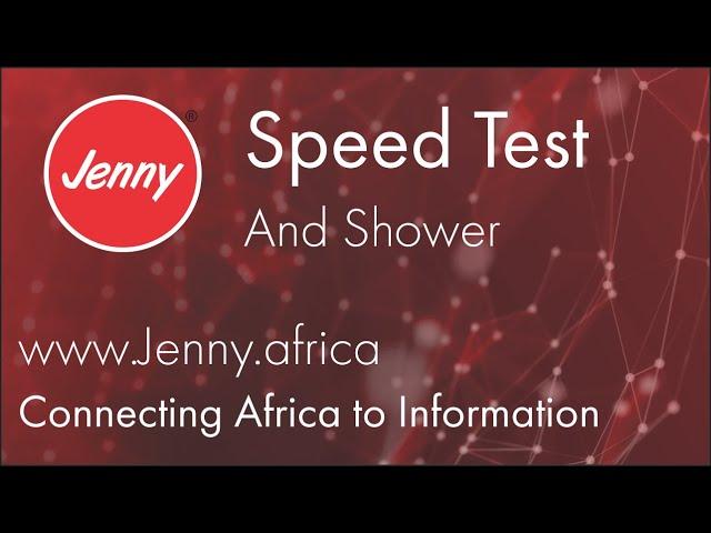 Speed Test And Shower