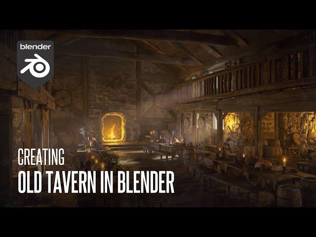 Creating Old Tavern In Blender