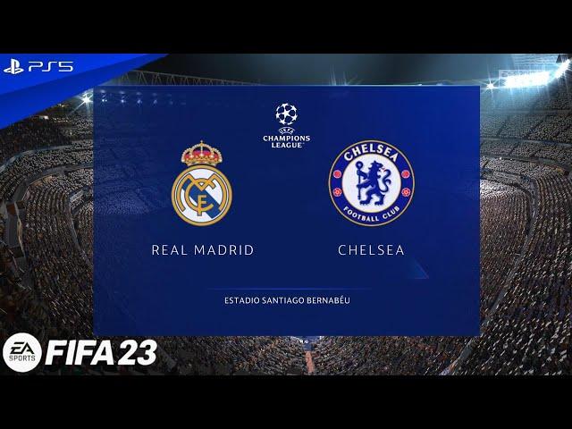 Real Madrid V Chelsea FC | CHAMPIONS LEAGUE 22/23 Quarter-Final | Gameplay PS5