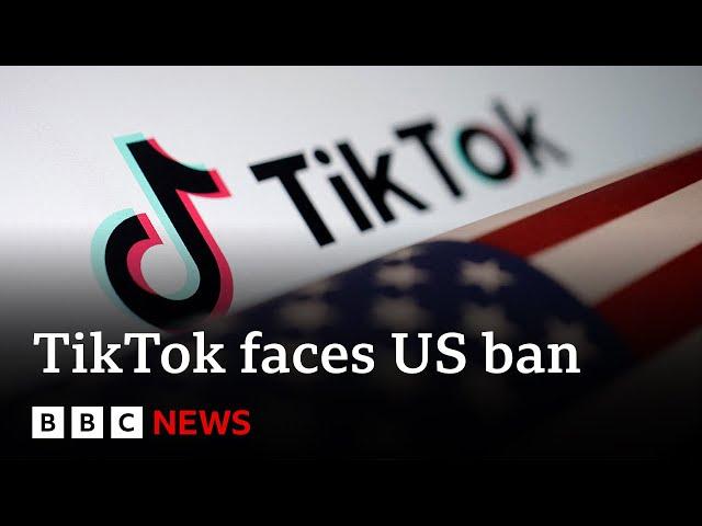 TikTok faces US ban as bill set to be signed by Biden | BBC News