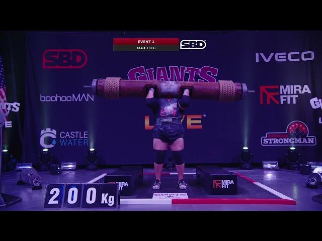 Horrible 200KG Log Lift Fail by Nathan Goltry