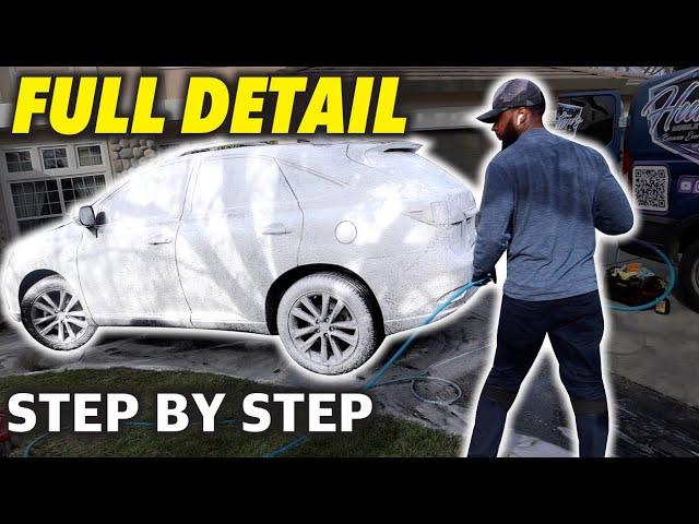 How I Do My Full Detail Step by Step - Hunter's Mobile Detailing