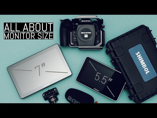 Field- and Recording Monitor Size For Photography (Ft. Shimbol Memory I Pro & Memory 7 Pro)