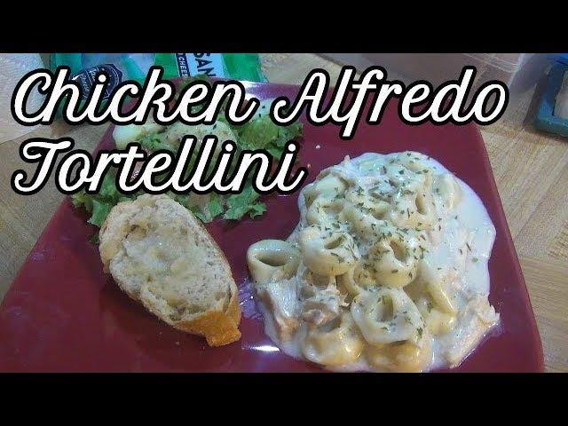 Crock-Pot Chicken Alfredo Tortellini