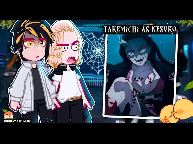 ||Tokyo Revengers reacting to Takemichi to Nezuko|| ◆Bielly - Inagaki◆