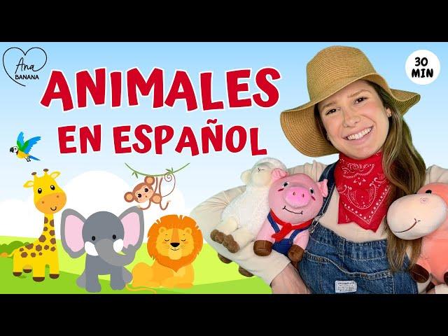 Aprende Español con Ana Banana - Desarrollo del Lenguaje para niños - Animales - Nuevo Vocabulario