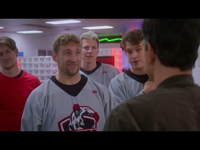 Daniel Vs. Hockey Players (Cobra Kai S4 E2)