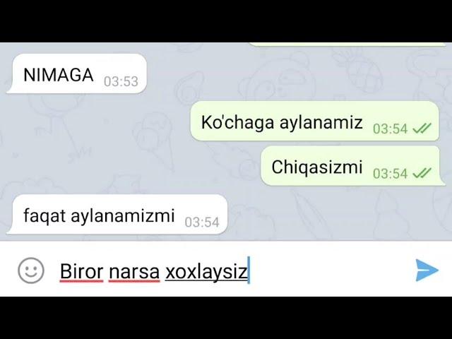 SEVISHGANLAR SUXBATI - QIZ YIGIT BILAN KO'RISHGANDA NIMA XOXLASHNI KO'RING