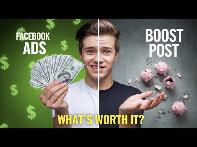 Boost post VS Facebook Ads What,s Worth it? Dinkar Yadav