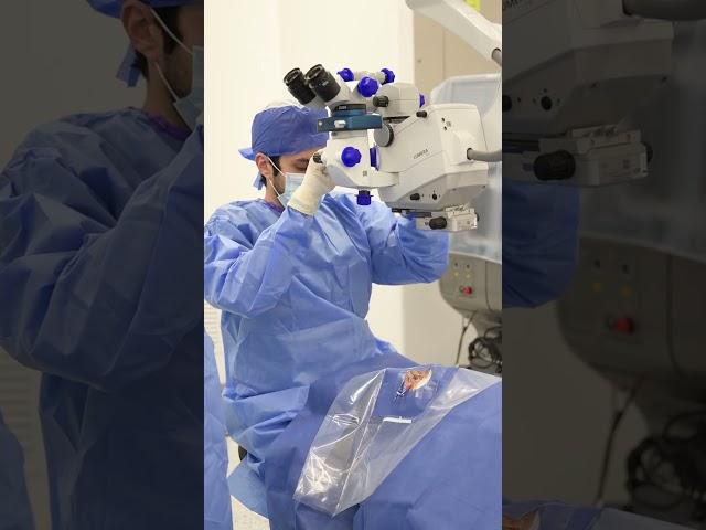 Acompañanos en una cirugía de glaucoma (válvula de ahmed)