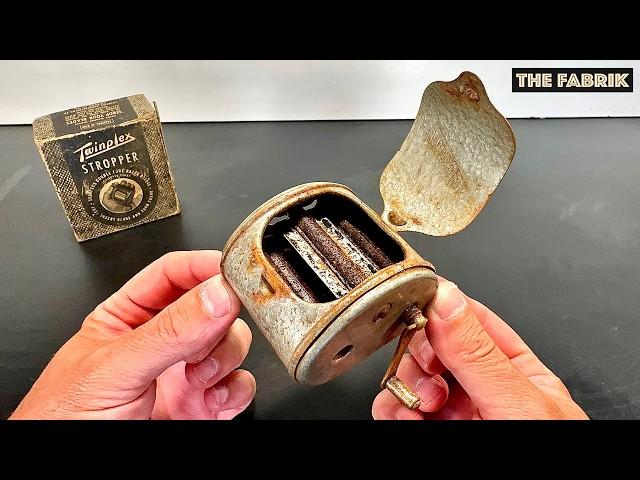 1920's Vintage Razor Blade Sharpener 'Twinplex' - Restoration