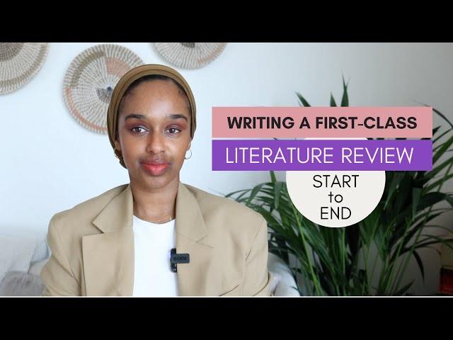 The Quickest Way To Write A First Class Literature Review | IN JUST 5 EASY STEPS