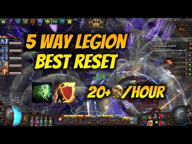 PoE 5 way Legion - How to reset - Full Guide