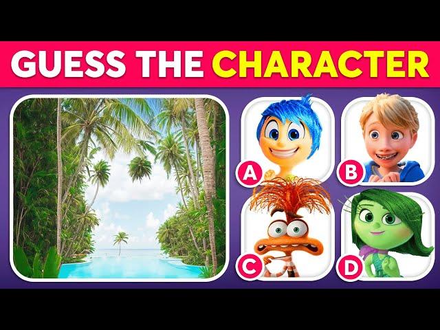 Guess the INSIDE OUT 2 Characters by ILLUSION  Squint Your Eyes | Monkey Quiz