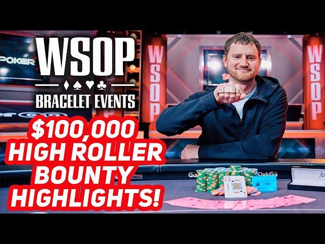 David Peters Wins $1,4 Million in 2022 WSOP Bounty High Roller!