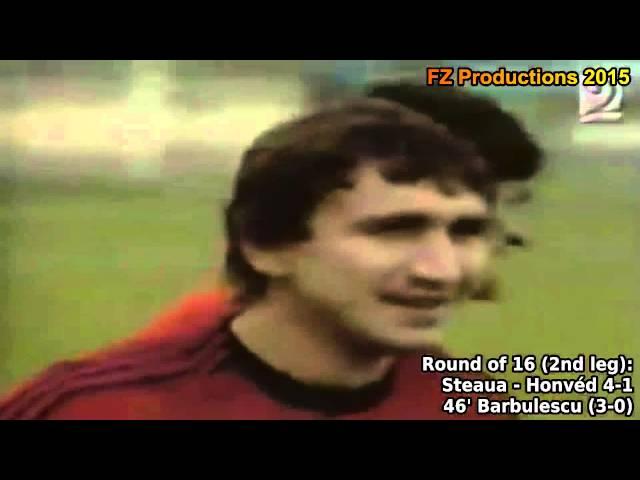 1985-1986 European Cup: Steaua Bucharest All Goals (Road to Victory)