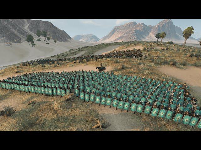 1000 Khuzait Soldiers vs. 1000 Aserai Vanguard Force | Mount & Blade Bannerlord