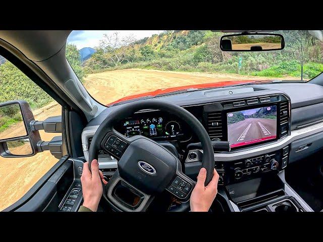 2023 Ford F-250 Super Duty - POV Test Drive (Binaural Audio)