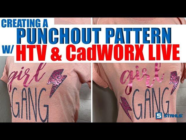 How to Create Your Own T-Shirt Pattern By Layering HTV