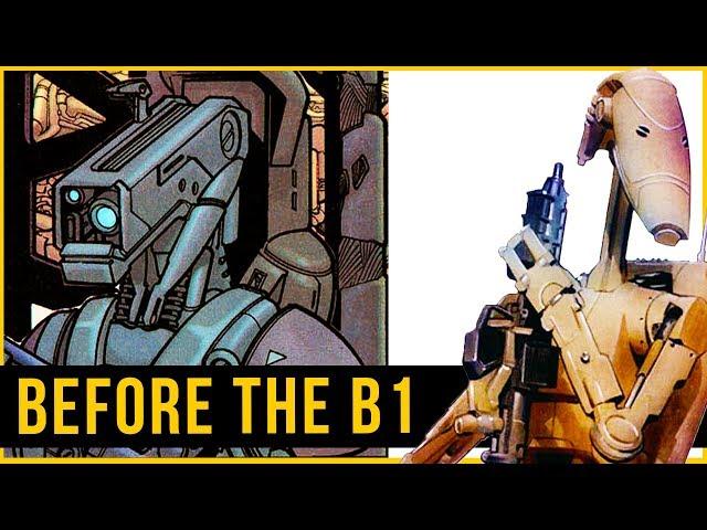 Before the B1 - Trade Federation’s HK-B3 Hunter-Killer Droid | Star Wars Droids