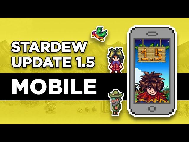 Stardew Valley 1.5 MOBILE: FINALMENTE uma notícia!