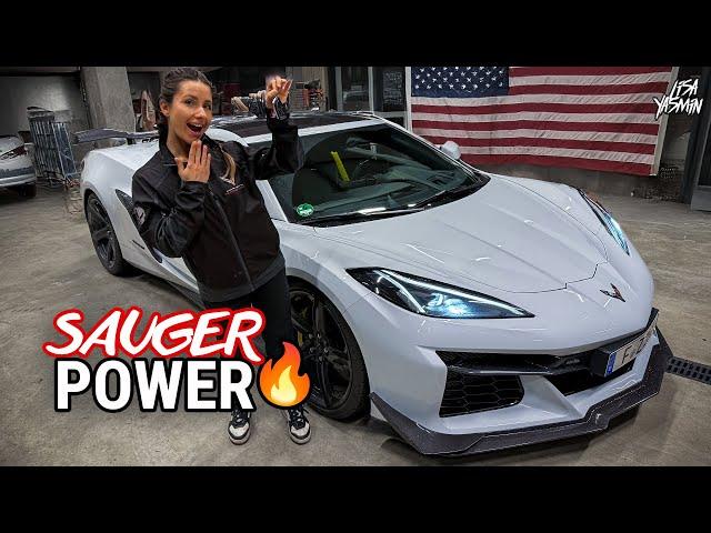 Supersportler Konkurrenz?  Corvette C8 Z06 Hochdrehzahl V8 Sauger 