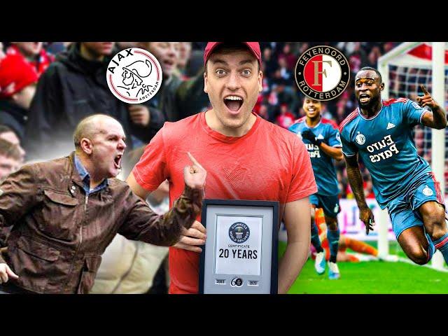 I Went To World Most HISTORICAL WIN At Ajax vs Feyenoord