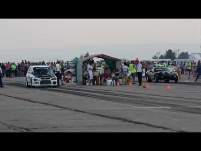 Кузнецкая Жара 2012 Forester 9.6 vs  Corvette