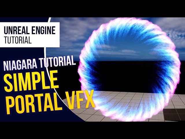 UE5 l Niagara Portal Effect l VFX Tutorial l Unreal Engine 5