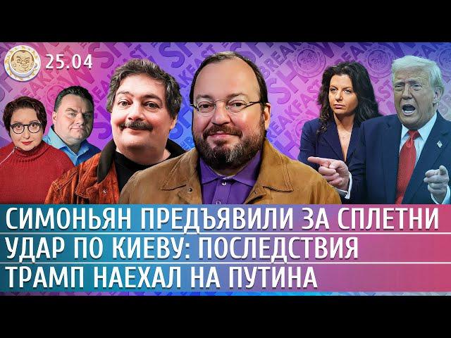 Трамп наехал на Путина, Удар по Киеву: последствия, Симоньян предъявили за сплетни. Белковский,Быков