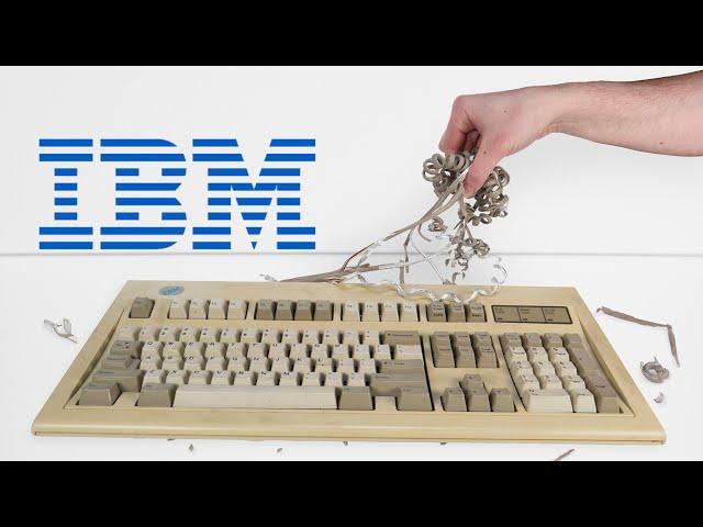 Restoring IBM Model M Keyboard with Destroyed Cable + USB mod