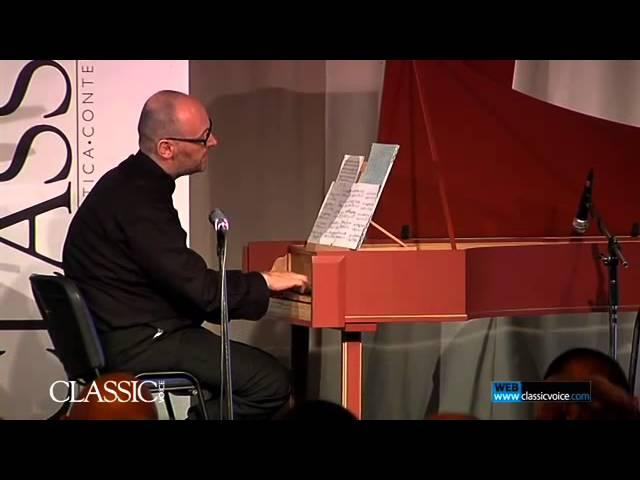 Roberto Loreggian esegue al clavicembalo la Toccata n. 1 di Girolamo Frescobaldi