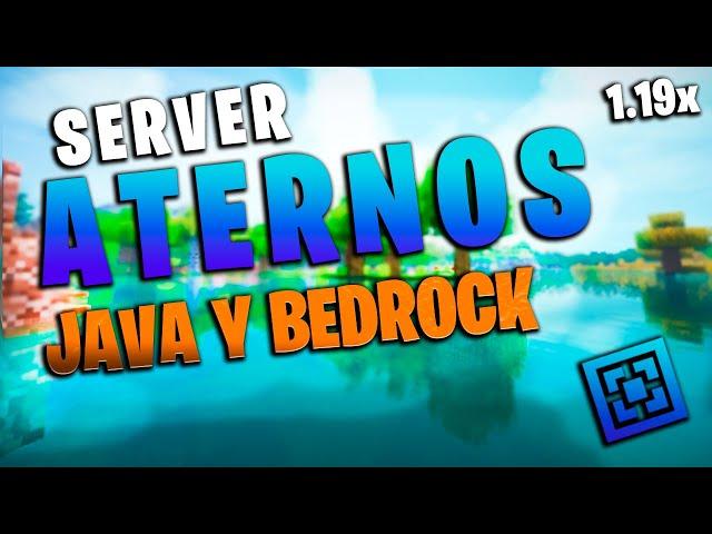 Como CREAR un SERVIDOR con ATERNOS para JAVA y BEDROCK 1.19 | MUY FÁCIL 2023