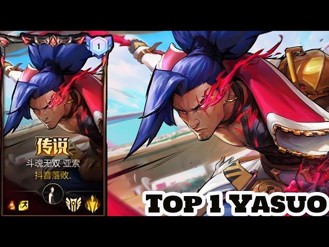 Wild Rift Yasuo - Top 1 Yasuo Gameplay Rank Master Season 14