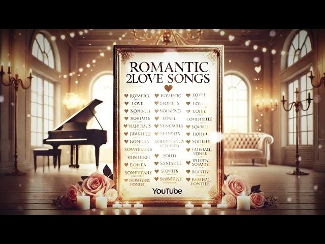 Top 20 Romantic Love Songs Ever | Best Heartfelt Love Songs Playlist