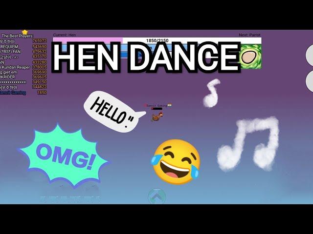 Funny Hen Dance in EvoWorld.io (FlyorDie.io) [Samvit Gaming]