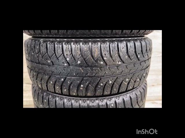 195/60/15, Bridgestone IC7000, 4 шт