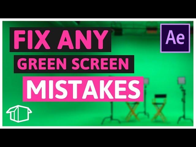 5 Simple steps to Fixing any Green Screen issue After Effects - Part 2